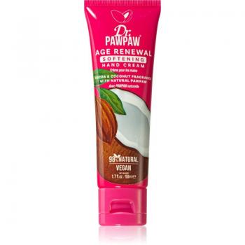 Crema Suavizante Para Manos y Uñas Dr.PAWPAW Age Renewal 50ml con fragancia a cacao y coco