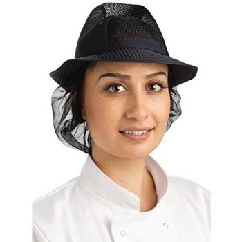 Sombrero Trilby Personalizado con Snood Azul Marino Talla M