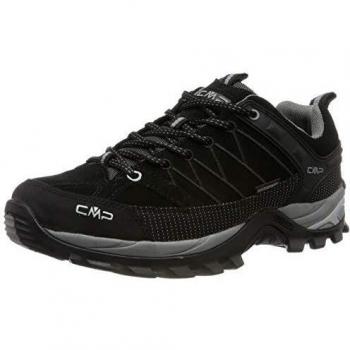 CMP Rigel Men’s Low Rise Hiking and Trekking Shoes, Black
