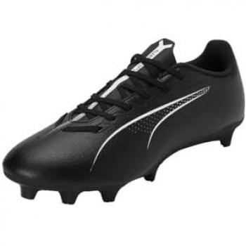 Puma Botas de Fútbol Ultra 5 Play FG/AG Unisex Adulto, Color Negro y Blanco, Talla 42.5 EU