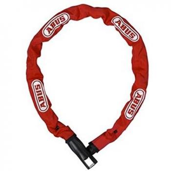 Abus 8800/95 RED - Cadena de llave recubireta de tela Ionus roja