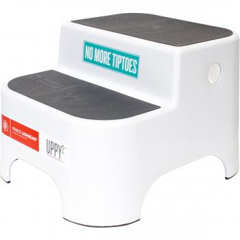 Prince Lionheart Dual Height Non-Slip UPPY2 Toddler Step Stool for Potty Training