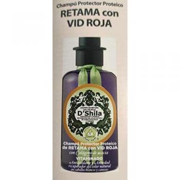 Champú Protector deRetama y Vid Roja Colágeno de Acacia Especial Cabellos con Canas