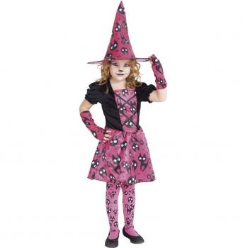 Rubie's Disfraz Infantil de Bruja Mininos Rosa