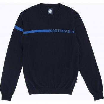North Sails Intarsia Wool Jumper Molto BLU Scuro 0802 XL