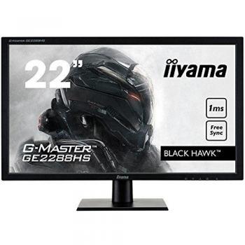 iiyama G-MASTER Black Hawk GE2288HS-B1 Monitor Gaming LED 54.7 cm, 21.5 pulgadas, Full-HD