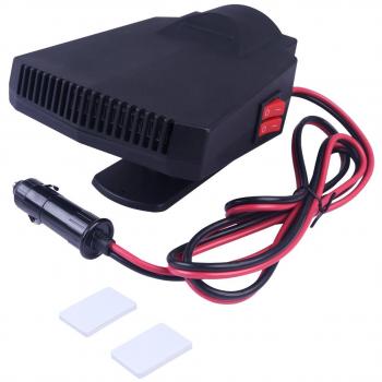 Calentador de Coche Portatil 12V Super PDR 200W Calentador para Coche Rotación de 360 ° con calentador de 1,8 M y desempañador para facilitar la eliminación de la nieve