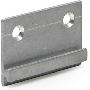 Soporte Perfil Central Perfila Plata Mate 50mm