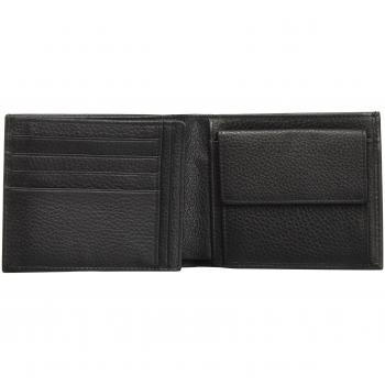 PIQUADRO Pu1240mo, Cartera. para Hombre, Negro, 2x10x12.5 cm