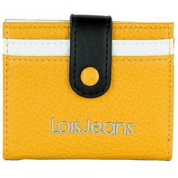 Lois Monedero para Mujer Neacola en Color Mostaza - Dimensiones 10x9x2cm - Fabricado en Eco Piel con Protección RFID y Tarjetero Anti Escaneo