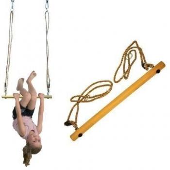 Trapecio de madera para columpios y juegos de juego
