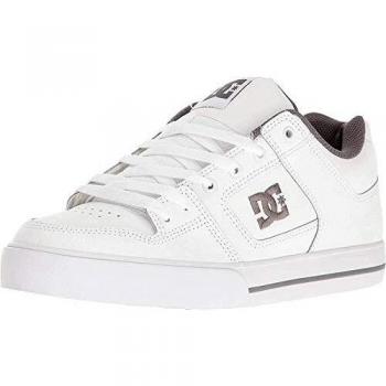 DC Pure M, Zapatillas de Skateboarding para Hombre, Blanco