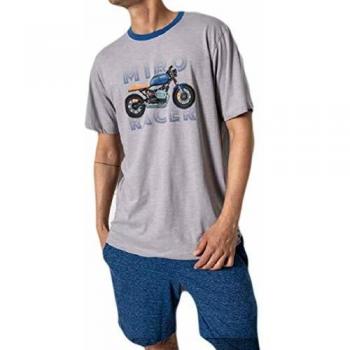 ANTONIO MIRO 5818-50698-GRIS-M - Pijama Hombre Hombre Color: Gris Talla: Medium