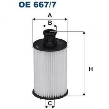 Filtro de aceite FILTRON OE 667/7