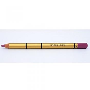 Brooklin Lápiz de Labios Color Berenjena Pastel N216 Duradero Agua Resistente
