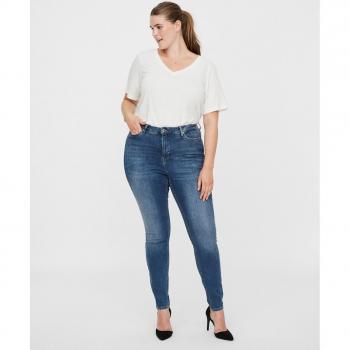 Vaquero de mujer Vero Moda Curve Lora pitillo