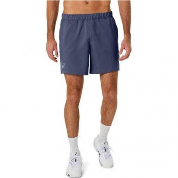 Asics Court 7in Shorts Hombres Azul Oscuro