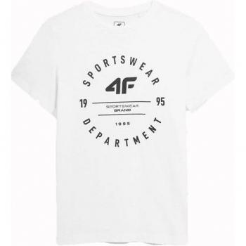 Camiseta de Manga Corta Niño 4F M294 Blanco