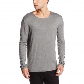 SELECTED HOMME SHDDOME Crew Neck Noos Suter Pulver, Color Gris, S para Hombre