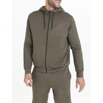Sudadera Virtus Brent para Hombre con Alto Contenido de Viscosa, Talla XXXL, Color Verde