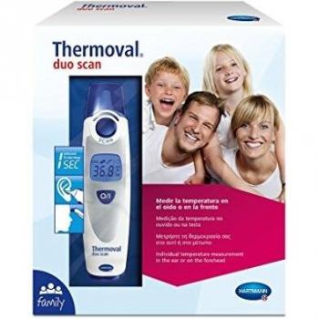 Veroval Baby: Termómetro de Infrarrojos 3 en 1, Especialmente Adecuado para Bebés, Medición de Temperatura Corporal, Temperatura de Comida, Biberones y Temperatura Ambiente