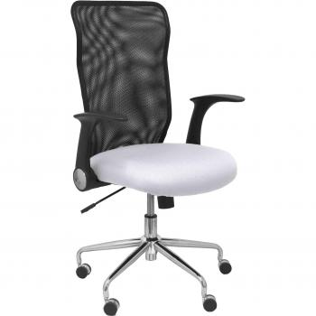 Silla Ergonómica Piqueras Y Crespo con Respaldo de Malla Transpirable y Brazos Retráctiles Regulables