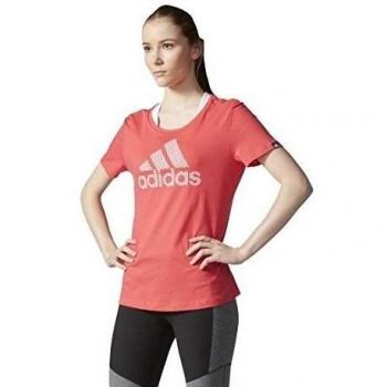 adidas Branding 2In1 - Camiseta para mujer, multicolor, talla L