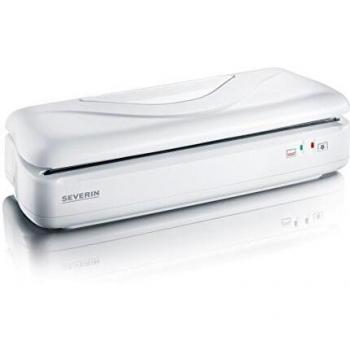 SEVERIN FS 3604 - Máquina de Envasado al Vacío, Largo de la Línea de Sellado: 28,5cm, Incl. 1 Rollo de Lámina, Blanco