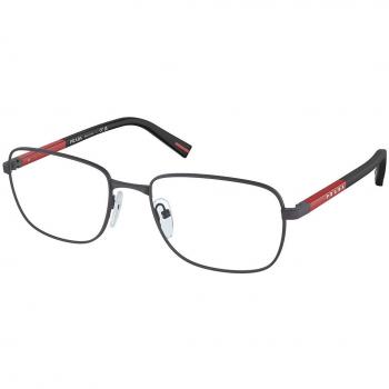 Prada Linea Rossa PS52QV 06P1O1 Men's Eyeglasses Gunmetal Size 54 - Blue Light Block Available