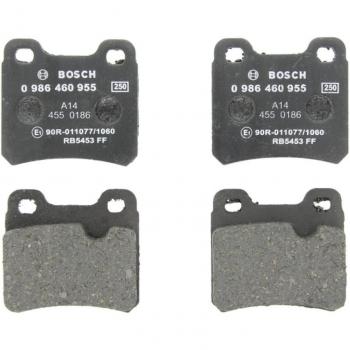Juego de pastillas de freno BOSCH 0 986 460 955, freno de disco, trasero