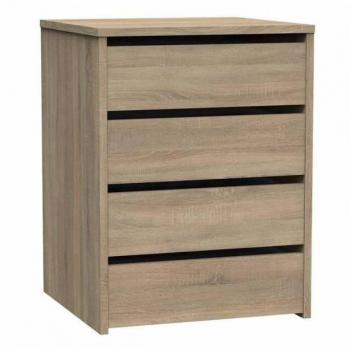 Cajonera Multifuncional Miroytengo de 4 Cajones para Interior de Armario, Auxiliar para Oficina, Habitación, Baño y Cocina - Dimensiones: 64x46x45 cm