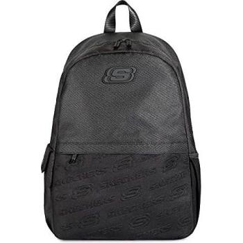 Mochila Unisex de Poliéster Skechers Santa Clara Negra One Size