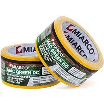 MIARCO 17741 - Cinta doble cara para fijación de césped artificial 50mm x 10m