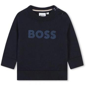 BOSS Kidswear - Jersey de bebé niño 100% algodón con logo frontal