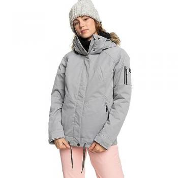 Chaqueta Roxy Meade Gris Mujer Aislante Snow XS
