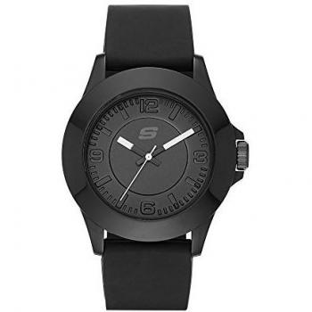 Skechers Women's SR6024 Analog Display Quartz Black Watch