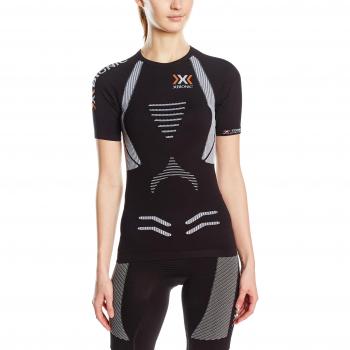 X-Bionic adultos en función de la ropa de running para mujer the Trick OW camiseta kanirope SL Varios colores blanco/negro Talla:large