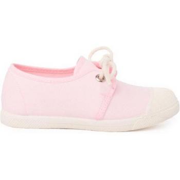 Zapatillas de lona para bebés con puntera de goma