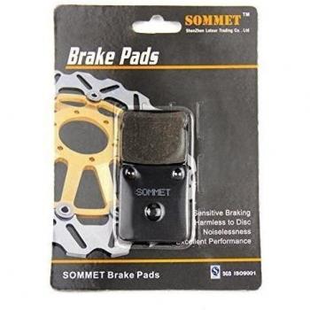 Sommet 1 Par Pastillas de freno Delanteras para Yamaha FS 200 Blaster YFM 250 Bruin Big Bear 350 Wolverine Banshee Warrior 400 Grizzly 450 Kodiak LT54
