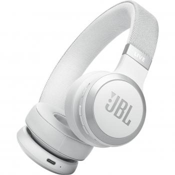 JBL LIVE 670NC VASTAMELUKUULOKKEET con Tecnología de Cancelación Activa de Ruido y Conexión Bluetooth en Color Blanco