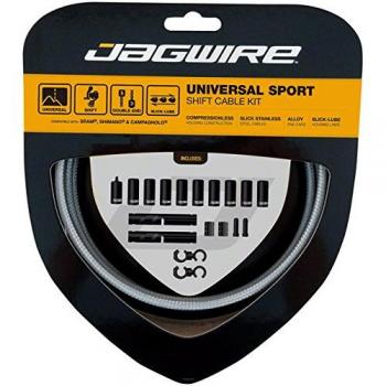 Jagwire Universal Sport desviador Kit Cable/ – Unisex, Sterling Silver