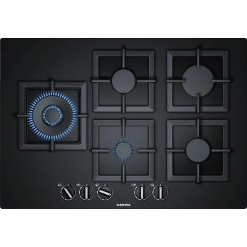 Placa de Gas Integrada Siemens EP7A6SB20 5 Zonas 75 cm Color Negro