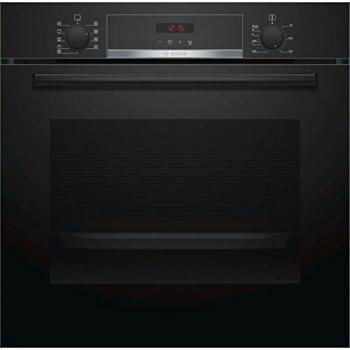 Horno Integrado Multifunción Bosch HBA573BA0 - 71L, Calor Tournante, Limpieza por Pirólisis, 3600W, Negro