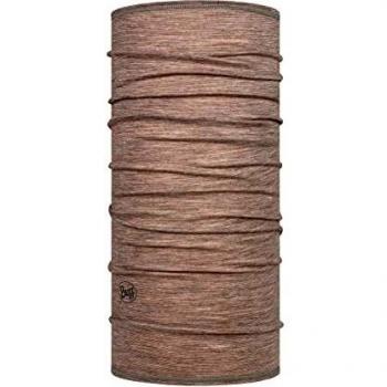 Tubular Ligero de Merino Buff Multirayas Rosa