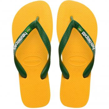 Chanclas de dedo unisex Brasil Logo Havaianas