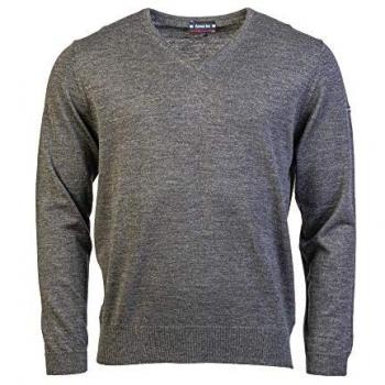 Armor Lux Men's Noyal Pullover Sweater, Dark Grey, XXXL