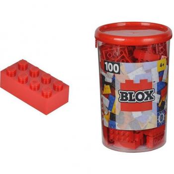 Juego de construcción Blox Bote 100 Bloques Rojos