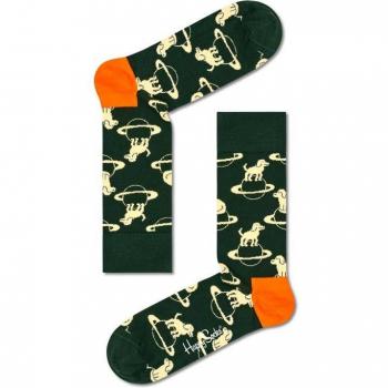 Calcetines Altos Estampados Perro Espacial Multicolor Talla 41-46