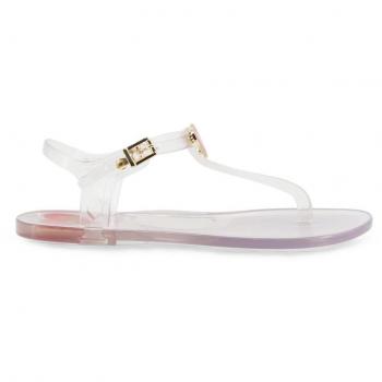 Sandalias blancas Love Moschino para mujer