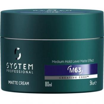 System Professional Man Matte Cream M63, 80ml
